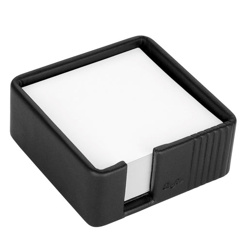 Läufer Ambiente La Linea Echtleder Zettelbox, schwarz