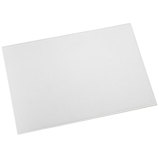 Läufer Ambiente Scala Echtleder Schreibunterlage, 65x45 cm, weiß