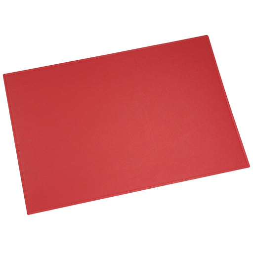 Läufer Ambiente Scala Echtleder Schreibunterlage, 65x45 cm, rot