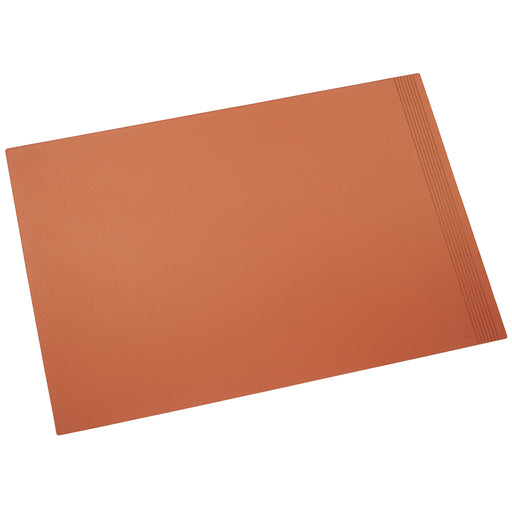 Läufer Ambiente La Linea Echtleder Schreibunterlage, 45x65 cm, terracotta