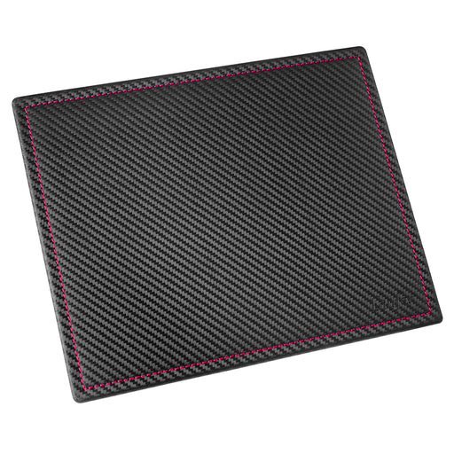 Läufer Ambiente Concerto Echtleder Mouse-Pad 26 x 21 cm, schwarz/pink